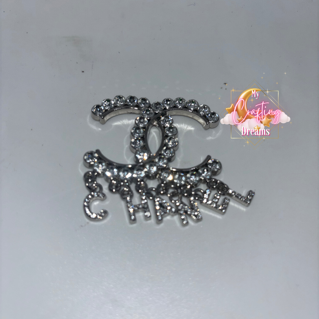 Chanel Inspired Metal Charms (please leave flat or croc back in customs notes)