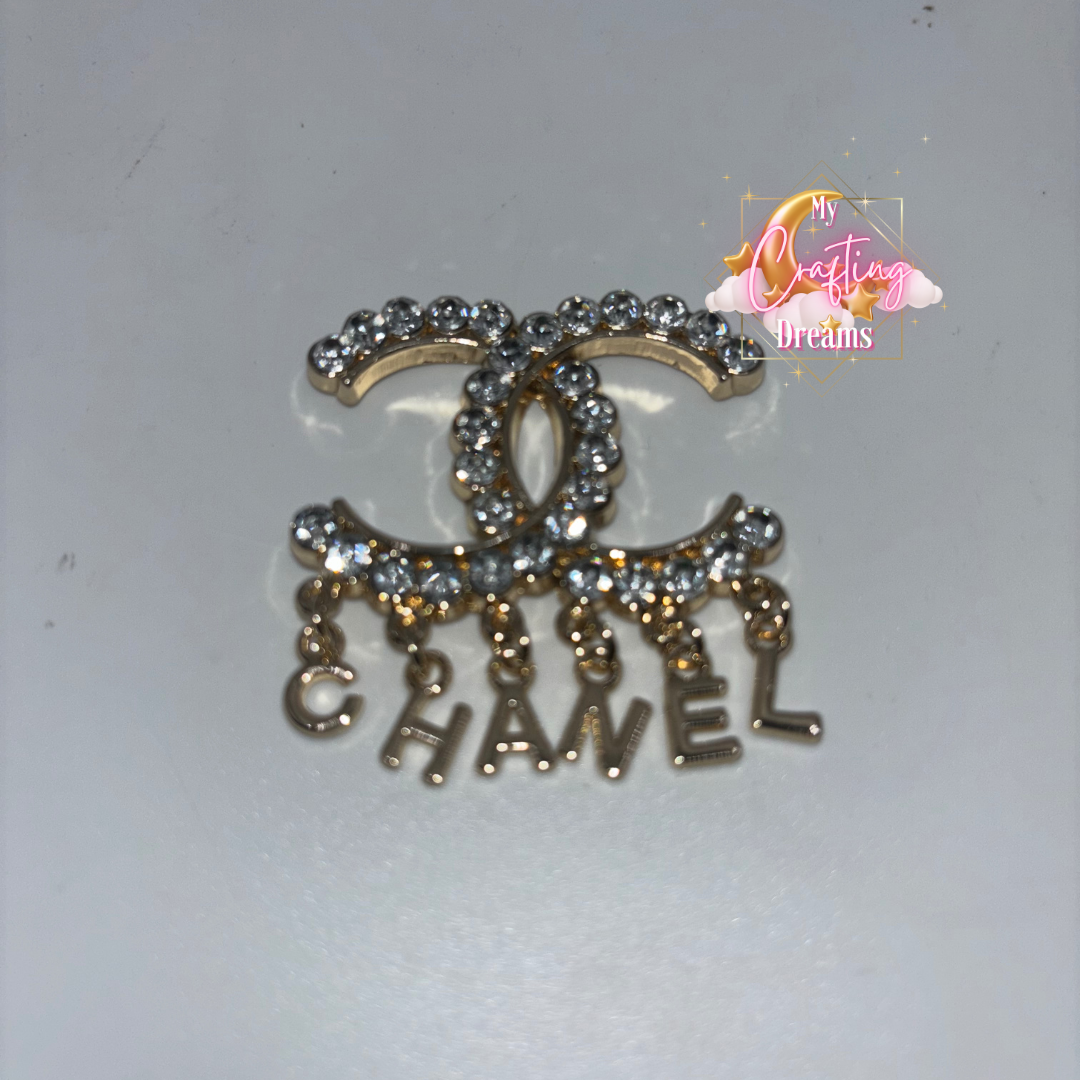 Chanel Inspired Metal Charms (please leave flat or croc back in customs notes)