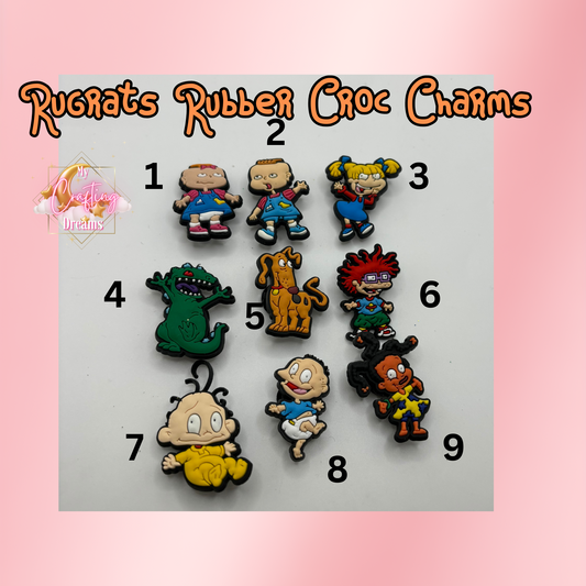 Rugrats Rubber Croc Charms