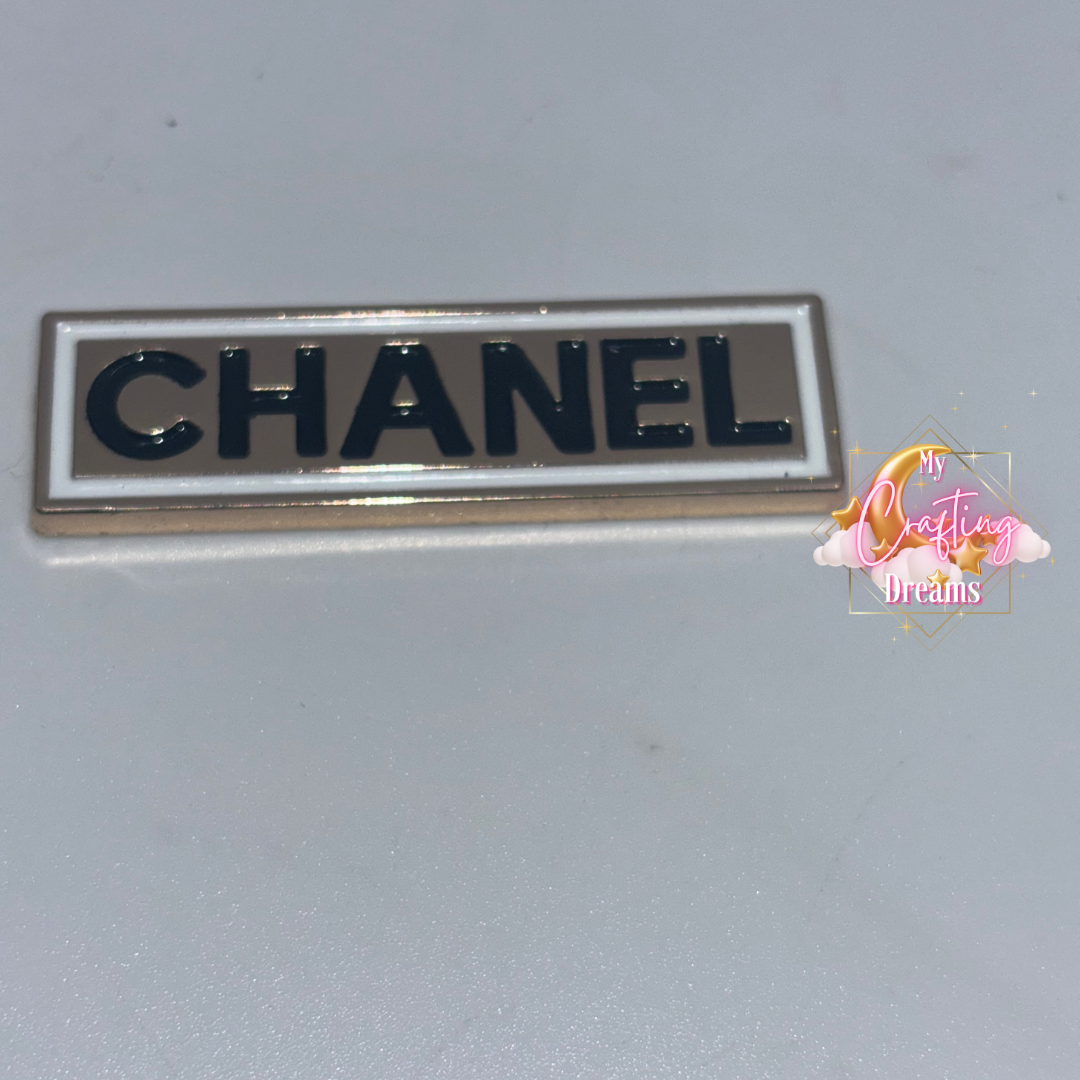 Chanel Inspired Metal Charms (please leave flat or croc back in customs notes)