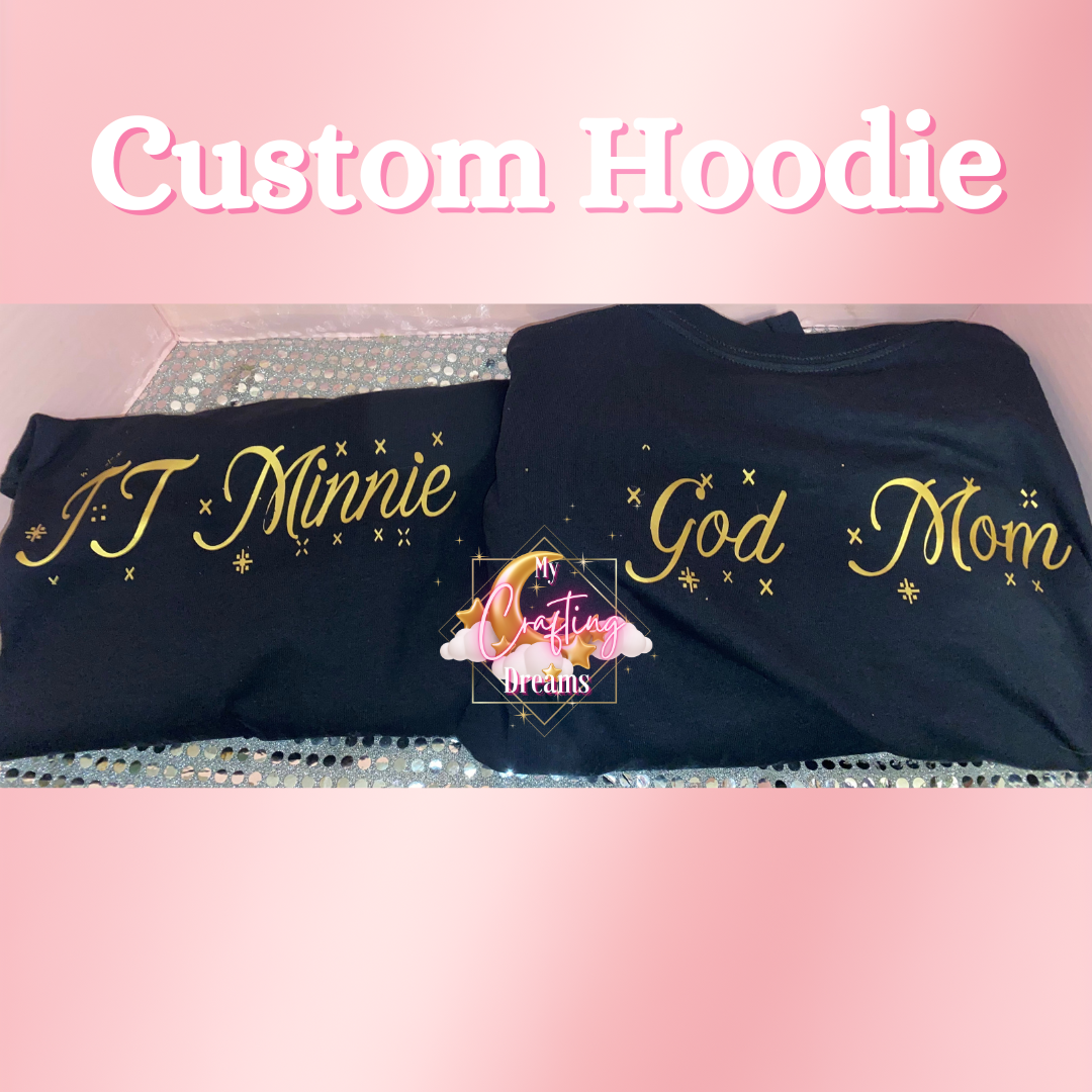 Custom Sweatshirts & Hoodies (PLEASE READ THE DESCRIPTION BEFORE ORDERING)