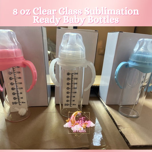 Glass Sublimation Baby Bottles