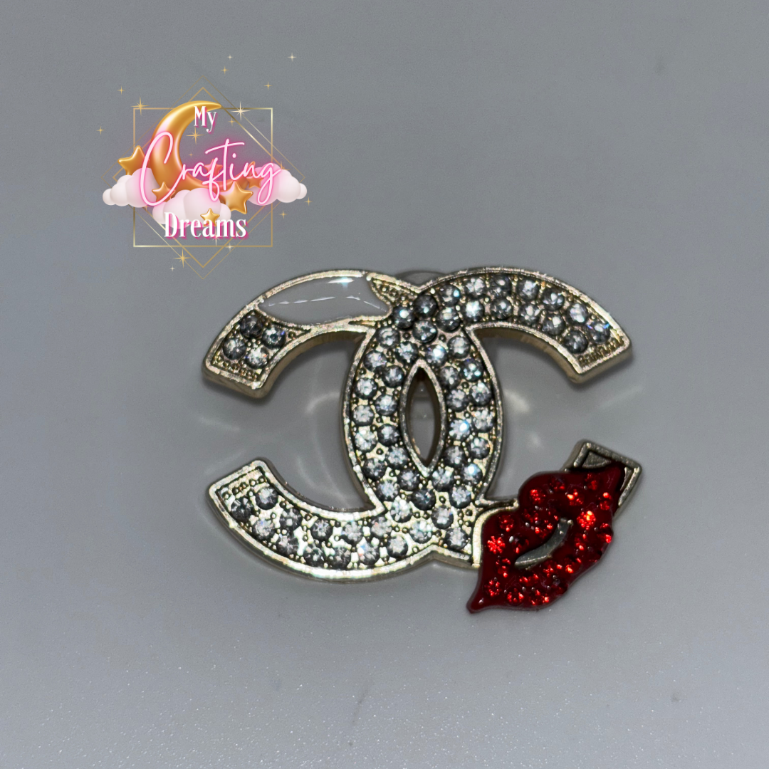 Chanel Inspired Metal Charms (please leave flat or croc back in customs notes)