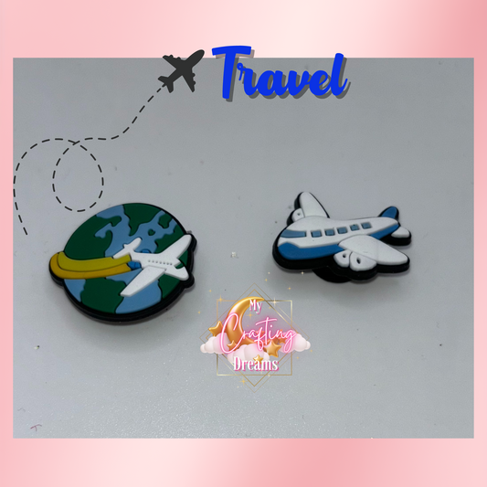 Travel Rubber Croc Charms