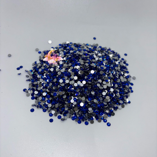 Imperial Sapphire Glass Rhinestones