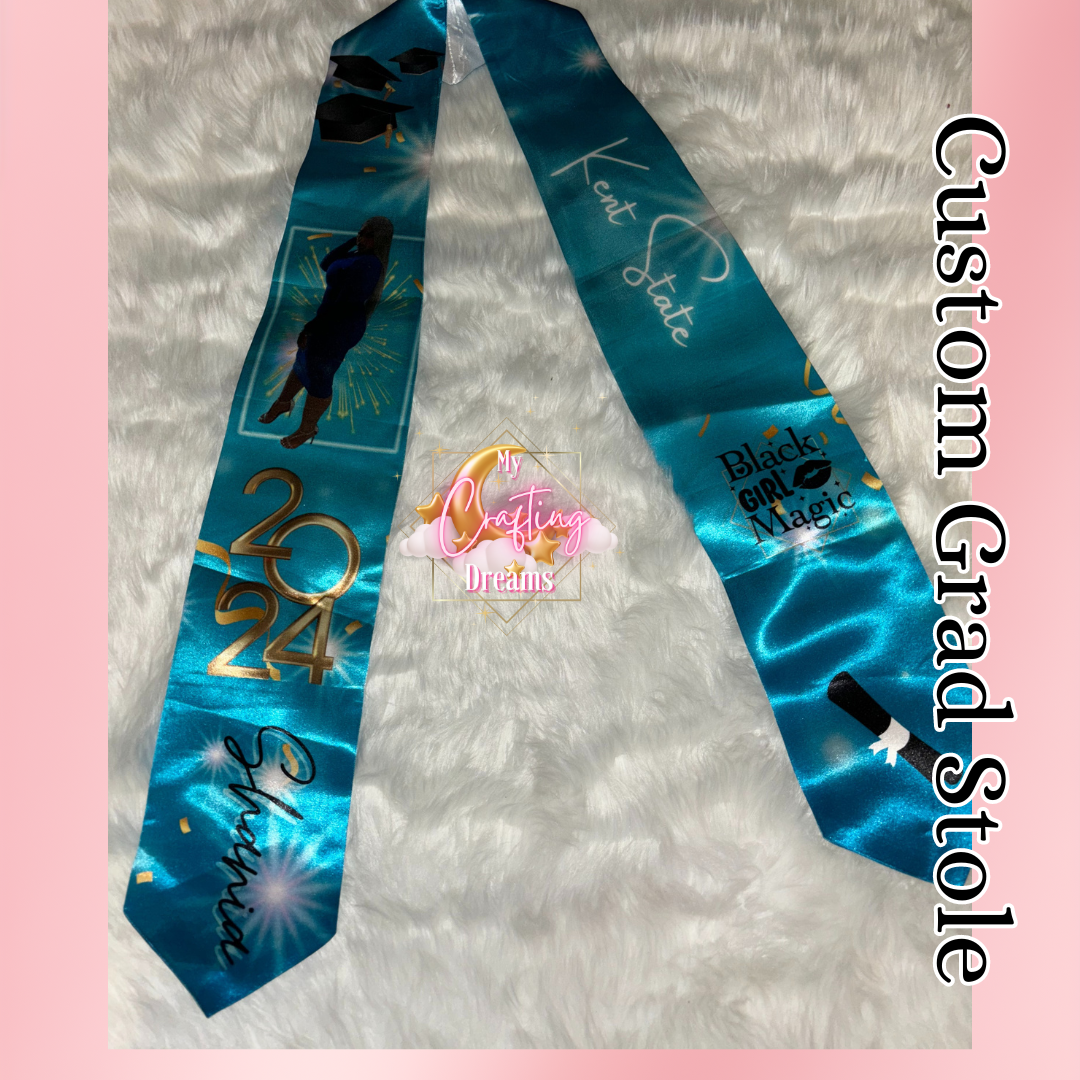 Custom Graduation Stole