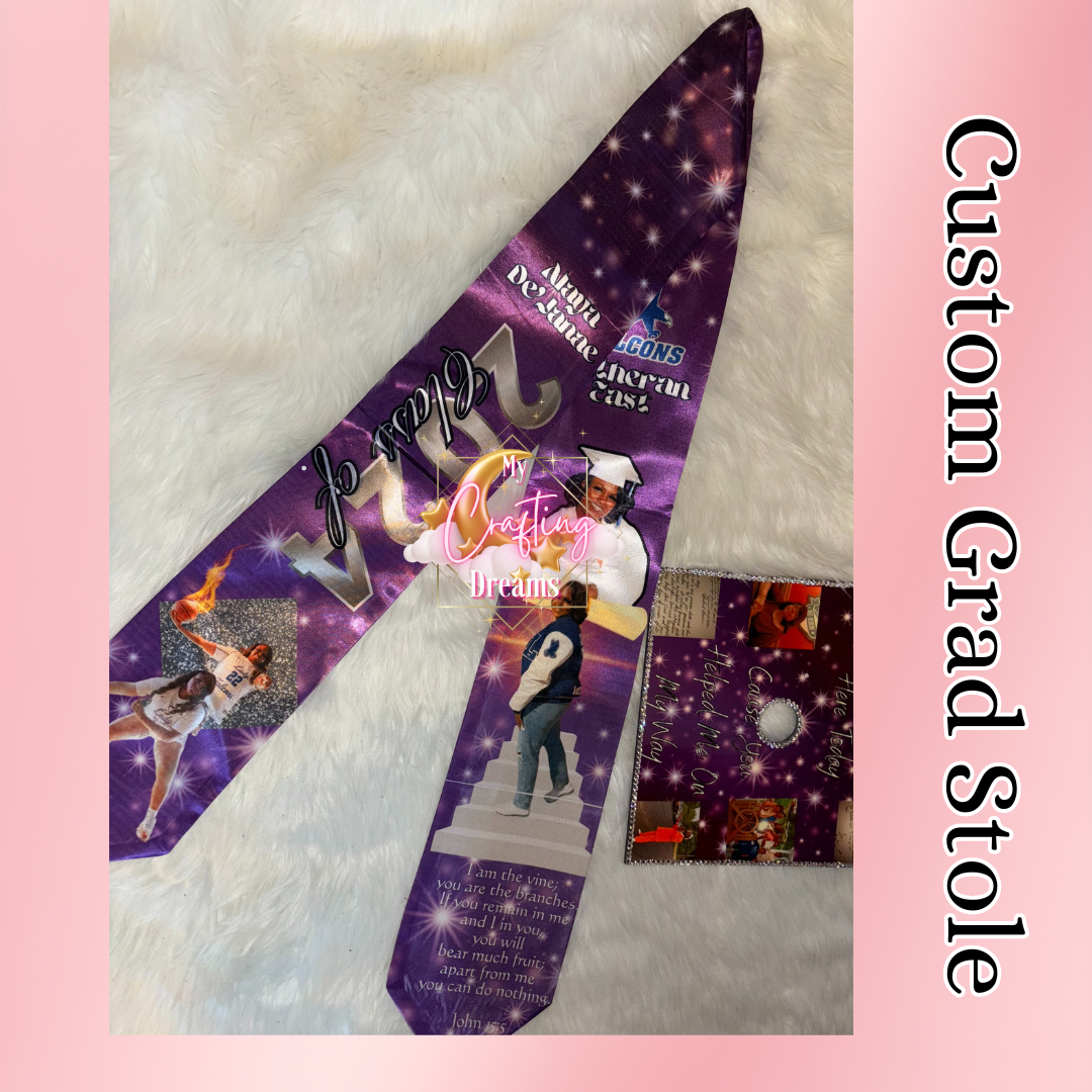 Custom Graduation Stole