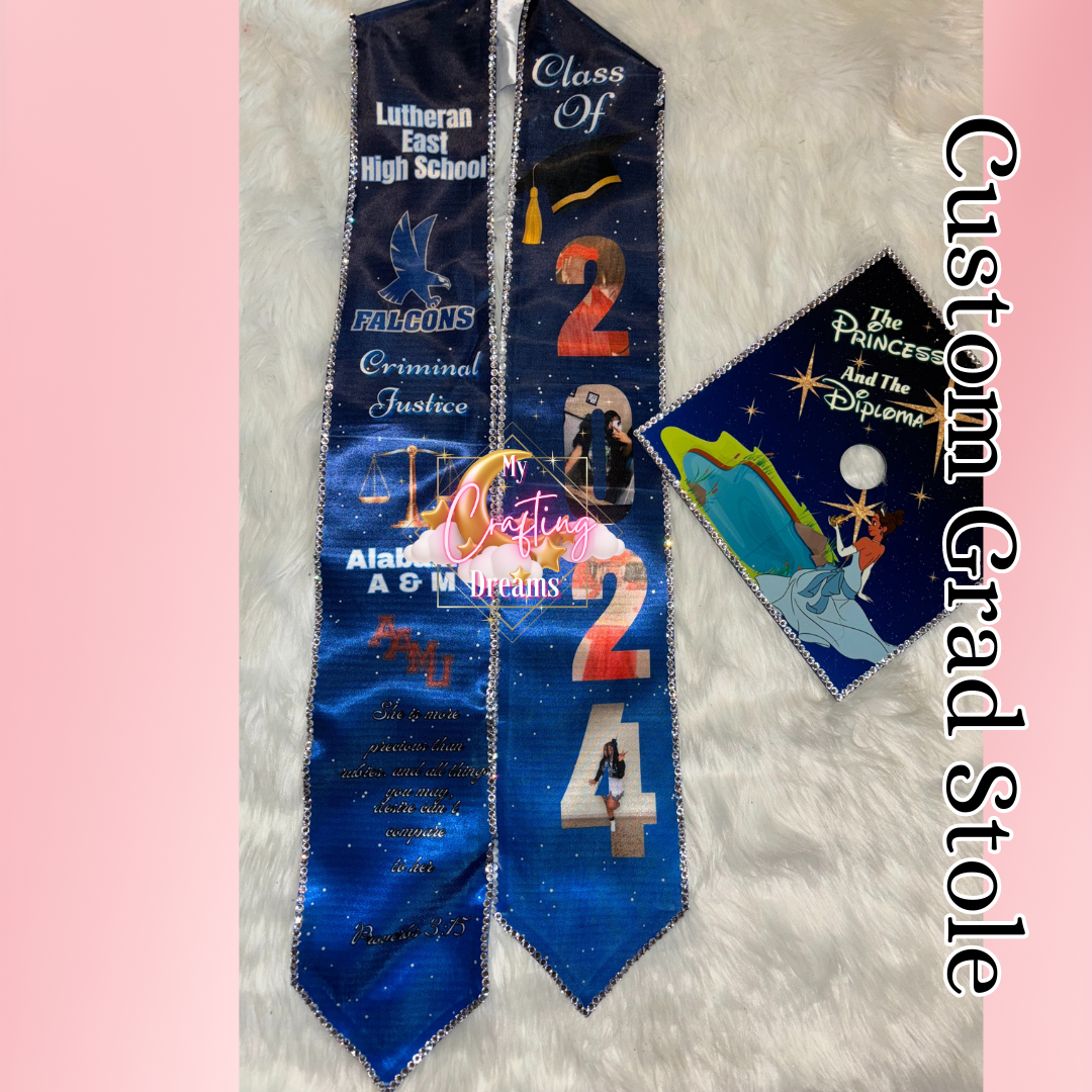 Custom Graduation Stole