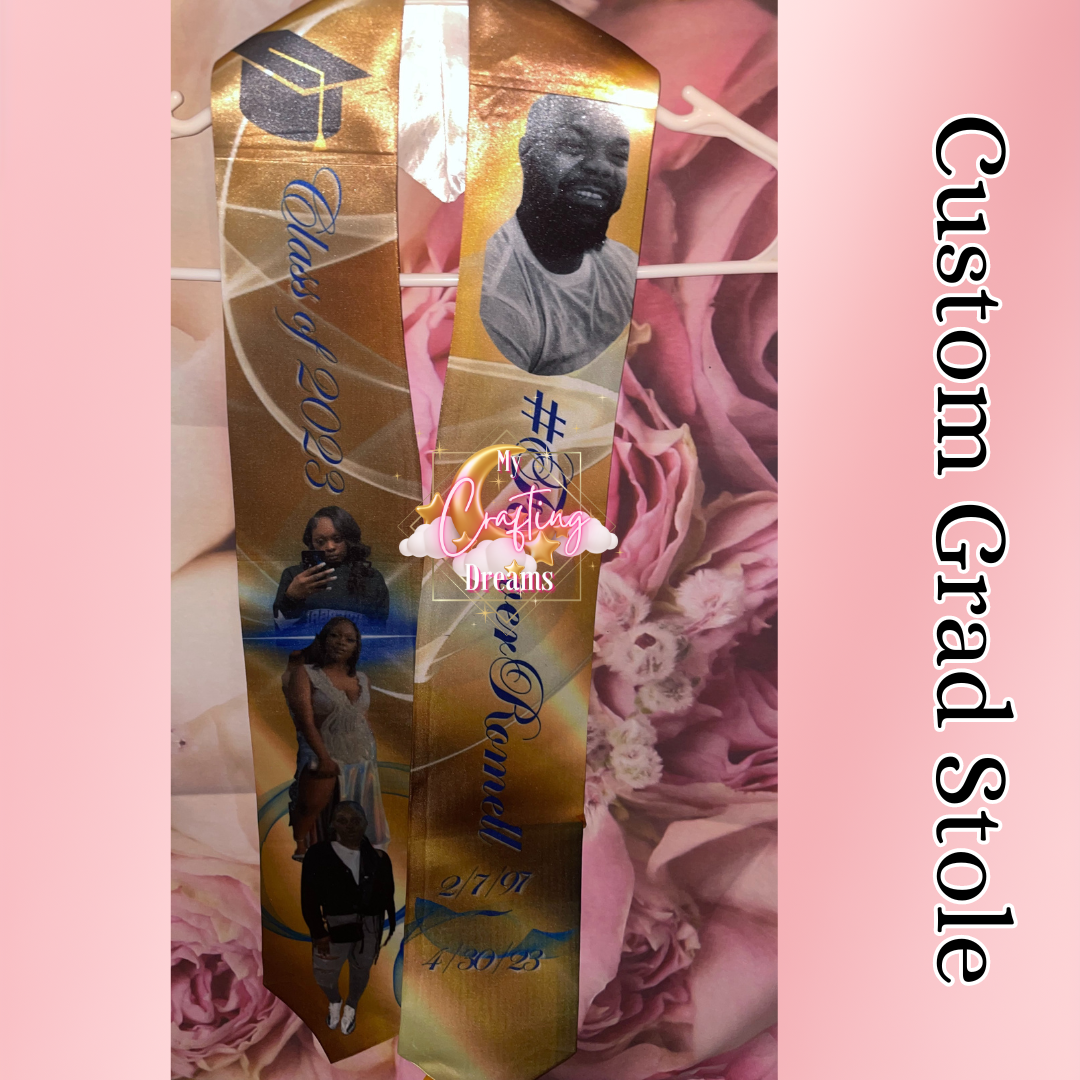 Custom Graduation Stole