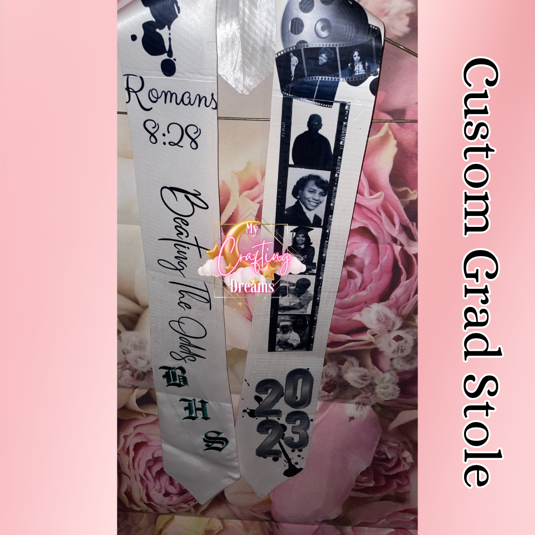 Custom Graduation Stole