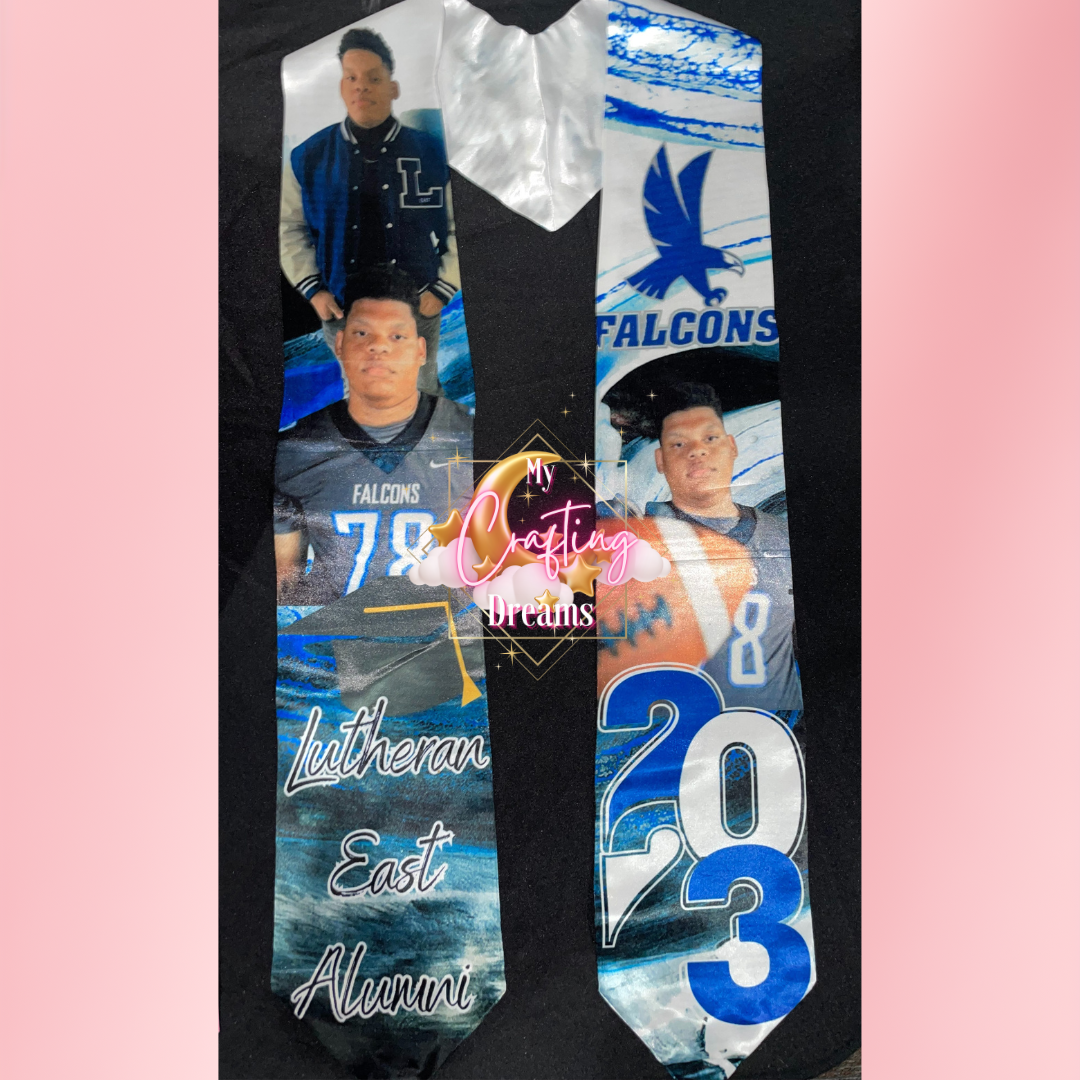 Custom Graduation Stole