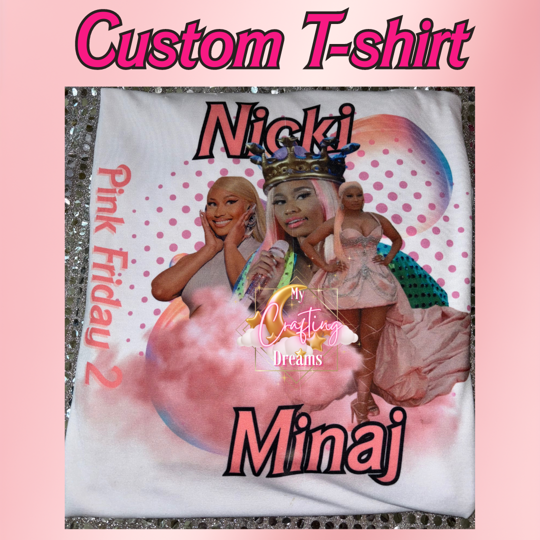 Custom T-shirts (please make sure to read the description before ordering)