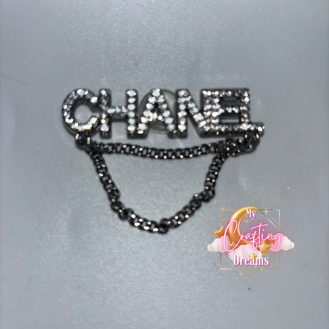 Chanel Inspired Metal Charms (please leave flat or croc back in customs notes)