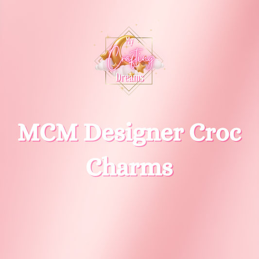 MCM Designer Inspired Metal Croc Charms