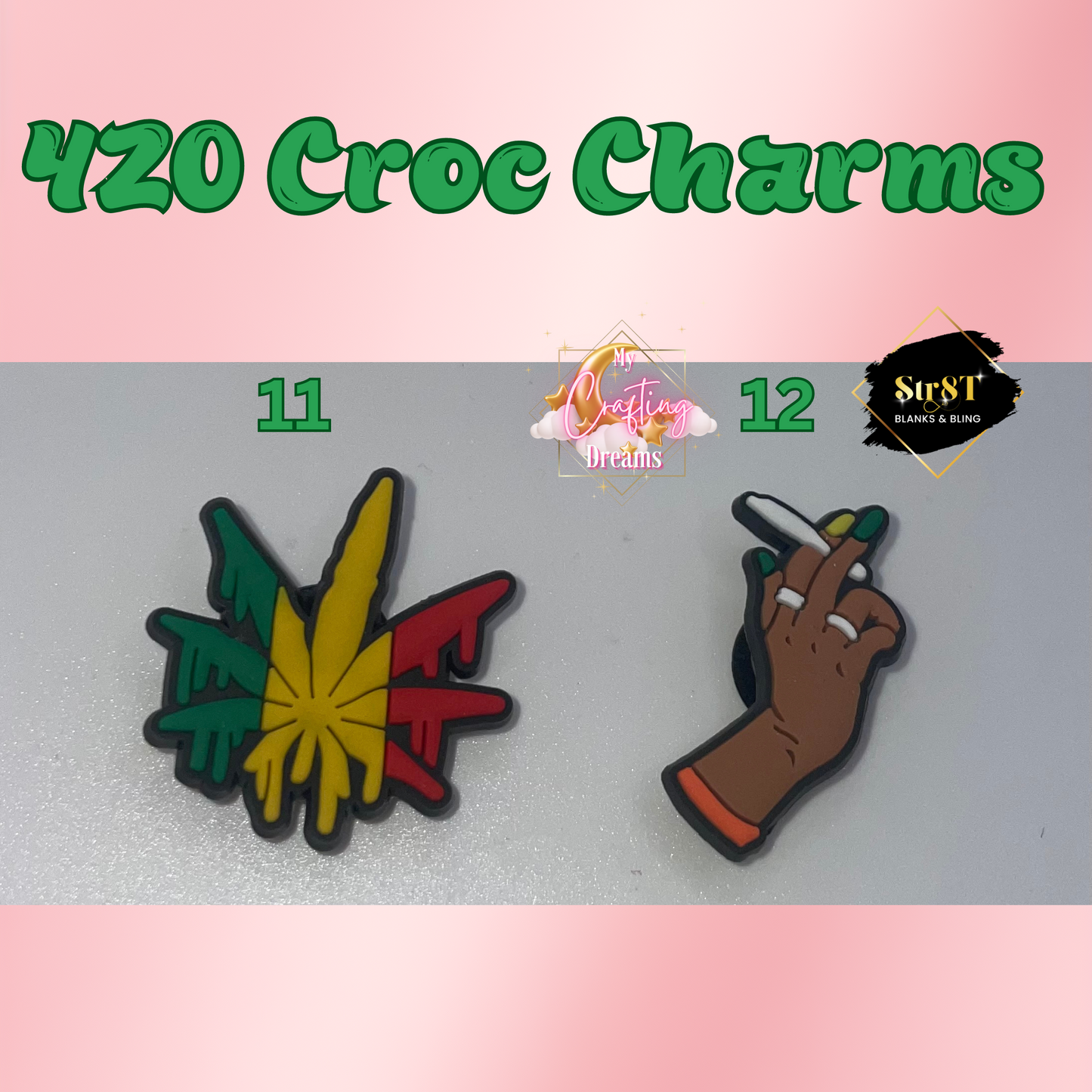 420 Croc Charms