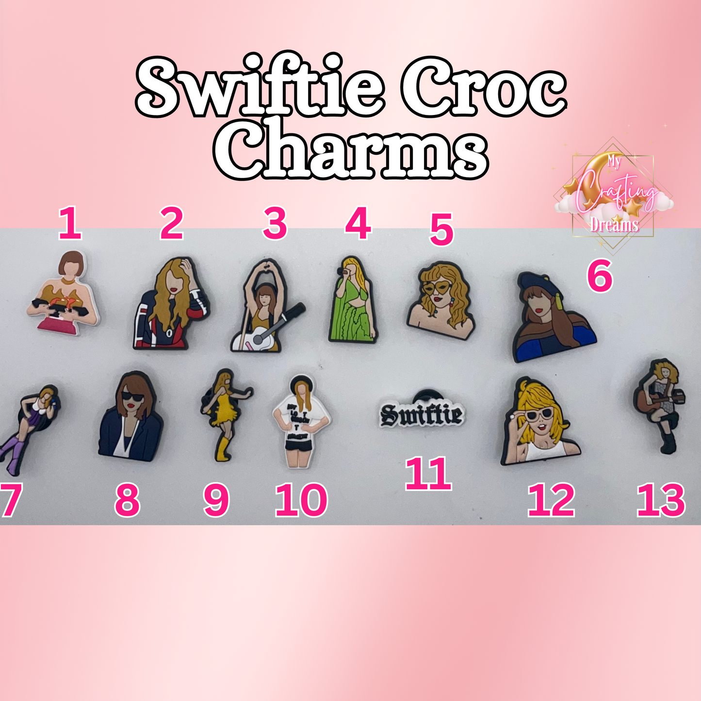 Taylor Swift Croc charms