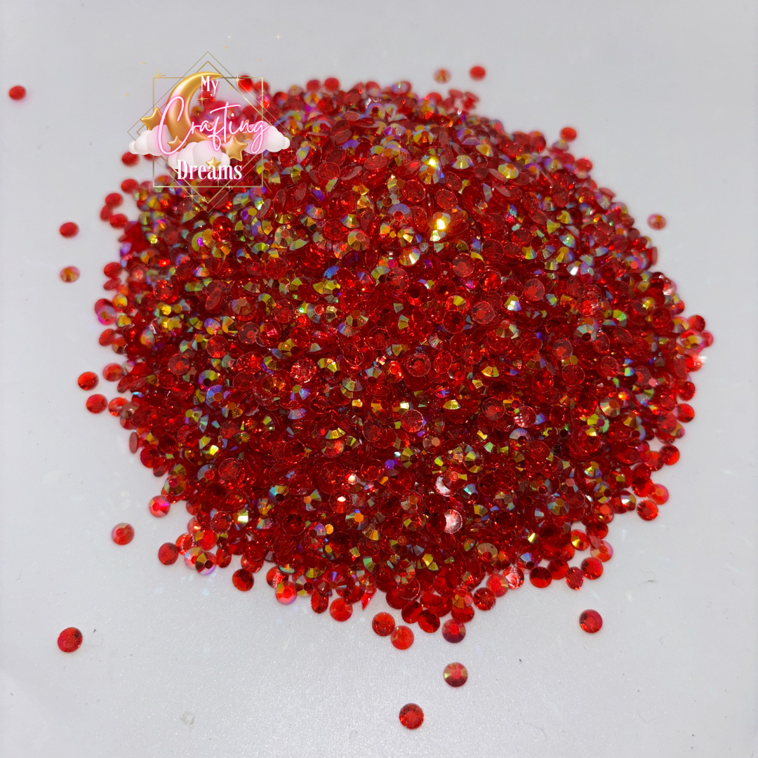 Inferno (Transparent AB Resin Rhinestones)