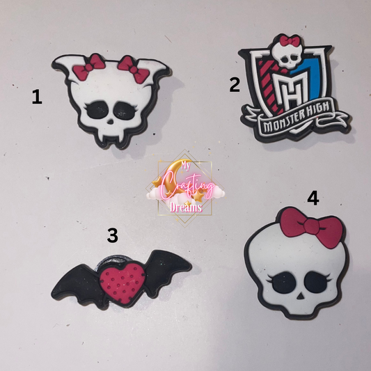 Monster High Rubber Croc Charms