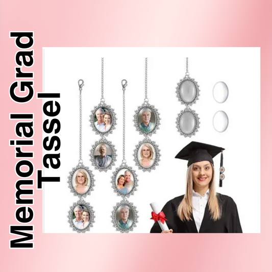 Memorial Tassel Sublimation Blanks for Grad Caps