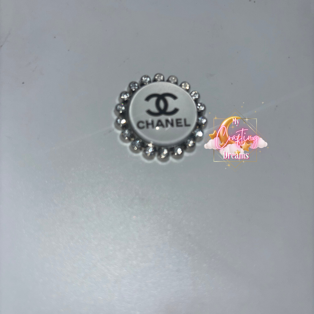 Chanel Inspired Metal Charms (please leave flat or croc back in customs notes)