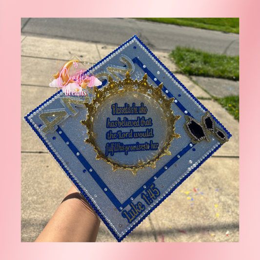 Graduation Cap Topper (Please read the description)