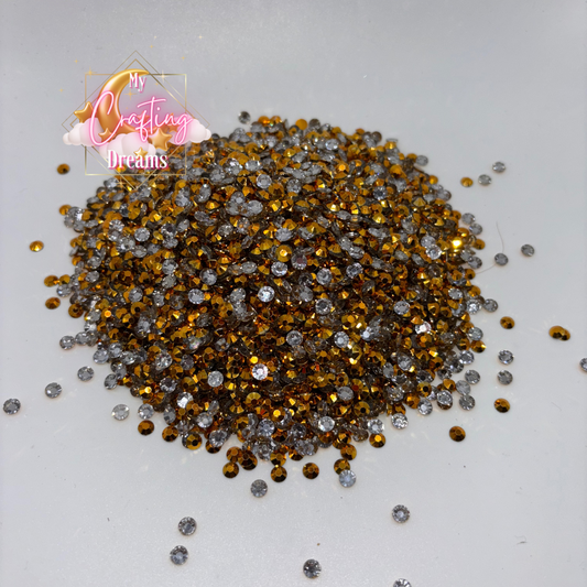 Gold Mine (Gold Jelly Resin Rinestones)